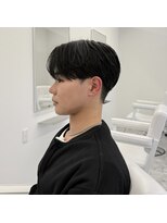 グルーム(GROOM) 刈り上げセンターパート