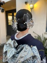 ラポール 蟹江(RAPPORT)&nbsp;【大人上品】和装に似合う艶髪アップスタイル