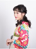 ☆着物ヘア☆フェアリーハーフアップ