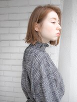 ルティア(Lutia)&nbsp;ヌーディーカラー 切りっぱなしボブ 簡単スタイリング