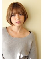 レウナ 外苑前(Reuna)&nbsp;３０代４０代５０代　大人可愛いボブスタイル　ひし形