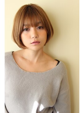 レウナ 外苑前(Reuna) ３０代４０代５０代　大人可愛いボブスタイル　ひし形