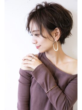 ヴェイン 渋谷(vain) 【vain#T】クールな前下がりハンサムshort