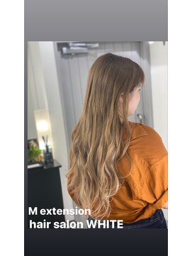 ホワイト(WHITE) extension