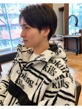 アイリーヘアデザイン(IRIE HAIR DESIGN) 【IRIE HAIR赤坂】ソフトツーブロック×センターパート