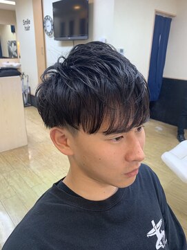 スマイルヘア 浦和店(Smile hair) アップバング/ツーブロックマッシュ/束感/<理容室>[浦和/メンズ]