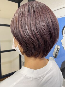 インビテーション(invitation) Wカラー・ケアブリーチ・ラベージュ・ショート