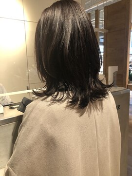 ヘアーエスクールシーユー 枚方T-SITE店(hair S.COEUR×Cu) 外ハネレイヤー