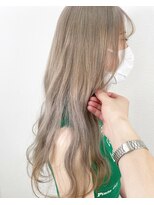 アンククロス 青山店(ANKH CROSS)&nbsp;ベージュ×顔まわりレイヤー