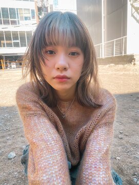 トレンチ(TRENCH) 《おつじ TRENCH》ミルクティーベージュ × ローライト