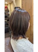 白髪ぼかしハイライト