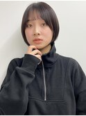 【長谷川】ナチュラルショートボブ