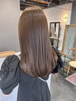 アルコイリスバイドールヘアー(ARCOIRIS by Dollhair)&nbsp;酸性ストレート/梅雨対策/髪質改善/艶髪/まろやかベージュ/都島