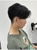 ワンカール毛流れパーマ