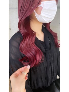 アオ 甲府本店(AO) AO hair  ピンクカラー