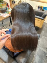 『今までの人生の縮毛矯正の中で一番いい』のお言葉続出！