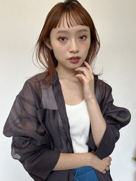 ロエム(Loem) オレンジブラウンワイドオン眉レイヤー20代30代