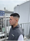 high skin fade