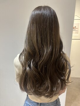 カルゥグラッシー(KALOU glassi) ロング＊オリーブベージュ［荒みずほ］