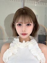 ロンドブルーム 天神大名店(Lond Bloom)&nbsp;10代20代30代韓国ボブ髪質改善切りっぱなしボブ似合わせカット