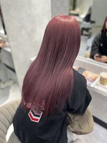 ジーナ 名駅(XENA.)&nbsp;《karen》ピンク/ピンクラベンダー/暖色/透明感カラー/韓国ヘア