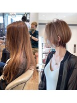 バンプ ギンザ(BUMP GINZA)&nbsp;30代/40代/50代/絶壁解消/白髪ぼかし/大人小顔ショート【井川】