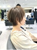 30代/40代/50代◎絶壁解消/白髪ぼかし/大人小顔ショート【湯本】