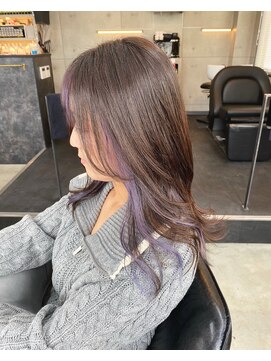 ステラ(stella) インナーカラーラベンダー/北花田/堺市