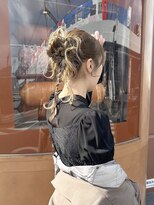 マッシュ アドベ 八戸ノ里(MASHU ADOBE) 参列ヘアアレンジ