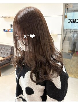 ヘアーメイクチック(HAIR MAKE CHiC) チョコレートブラウンワンカラー透明感カラー