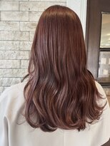 フラット 千葉(Flat.) ロング/ピンクブラウン