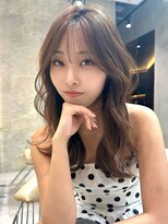 レーヴバイロンド 仙台(Reve by Lond)&nbsp;韓国風顔まわりレイヤーカット髪質改善くびれヘアハイライト仙台