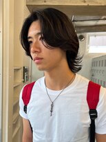 バイフィフス 原宿/表参道(by fifth)&nbsp;乾かしただけでキマるニュアンスパーマセンターパート