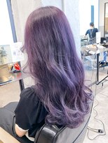 エイト 池袋店(EIGHT ikebukuro) 【EIGHT 池袋】ケアブリーチ×パープルカラー