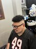 スパイキーショートアフロ（カット込み）