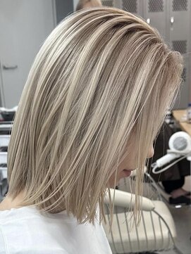 プネル(punel) 牧　バレイヤージュブロンド