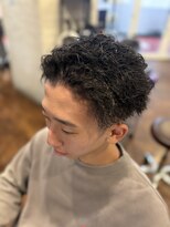 リル 西宮(LiL')&nbsp;【LiL'西宮】ツーブロックツイストパーマ