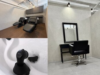 エース 梅田店(ace)の写真/《梅田》各分野のトップスタイリストが完全マンツーマンで対応します。全席半個室のハイクオリティサロン。