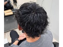 話題の波巻きパーマ