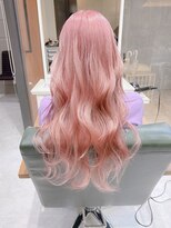 デイズ(days)&nbsp;ホワイトピンクベージュカラー/ロングヘア