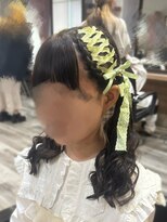 ヘアセット アリエス 新宿駅前店(aries)&nbsp;レースアップヘア