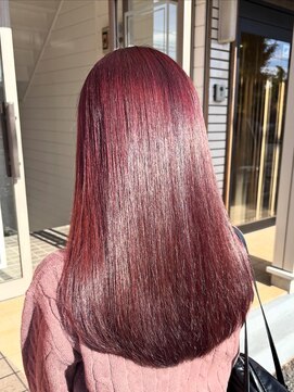 エルベ 千波店(elve) 艶感たっぷりワインレッド◎