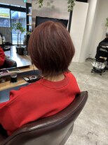 リアン(Lien)&nbsp;◎春色◎ピンクカラー×ふんわり外ハネショート