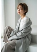 30代40代50代絶壁解消ひし形小顔前下がりショートボブ【越谷】