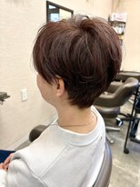 バセット バイ アルター 鎌取店(basset by aL-ter)&nbsp;/大人ショート/ピンクアッシュ/似合わせカット/鎌取