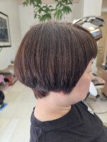 グラムゼロ インナースッキリショートボブスタイル