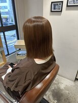 チュール バイ ラランジェ 横川店(ture by LARANJE)&nbsp;髪質改善ストレート×切りっぱなしボブ