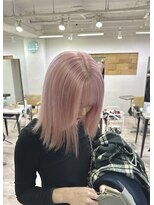 ジーナ 渋谷本店(Zina) 髪質改善*ホワイトピンク*【Zina渋谷本店】
