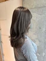 ファロルーエ(falo Ruhe)&nbsp;大人レイヤー×透明感オリーブベージュ【faloRuhe二子玉川】
