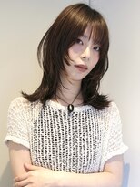 ニコフクオカヘアーメイク(NIKO Fukuoka Hair Make)&nbsp;[NIKO]ブリーチなしダブルカラー/ハッシュカット/ブラウンカラー